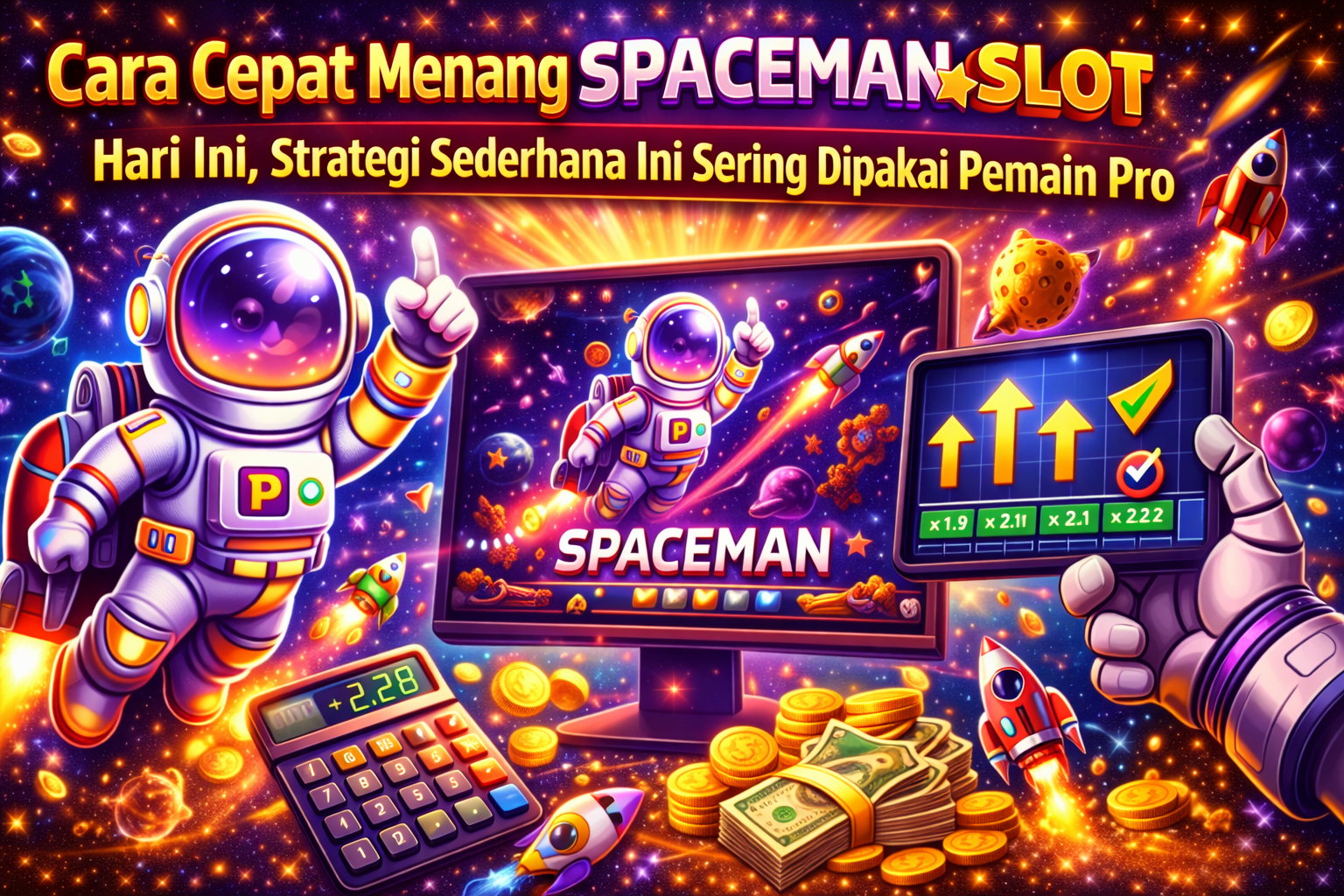 Cara Cepat Menang SPACEMAN SLOT Hari Ini Strategi Sederhana Ini Sering Dipakai Pemain Pro
